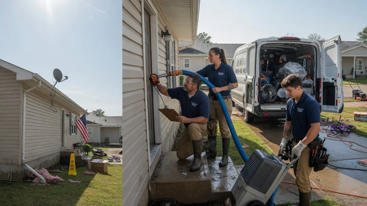 Ceiling Water Damage Restoration in Reelsville, IN near me